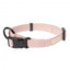 Collare per cani in cotone FuzzYard Life Soft Blush (taglia M)