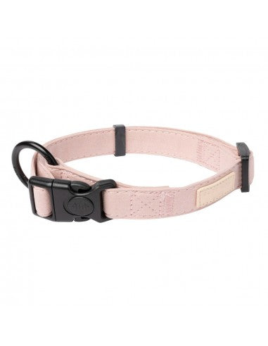 Collare per cani in cotone FuzzYard Life Soft Blush (taglia M)