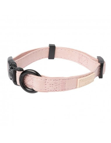 Collare per cani in cotone FuzzYard Life Soft Blush (taglia S)