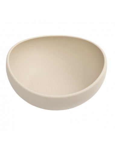 Ciotola per cani in silicone FuzzYard Life Sandstone (taglia L)