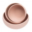 Ciotola per cani in silicone FuzzYard Life Soft Blush (taglia M)
