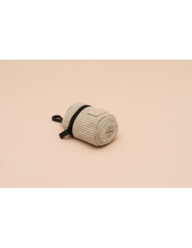 Porta sacchetti per cani in velluto FuzzYard Life Slate Grey