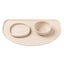 Tappetino per ciotole del cane in silicone FuzzYard Life Sandstone