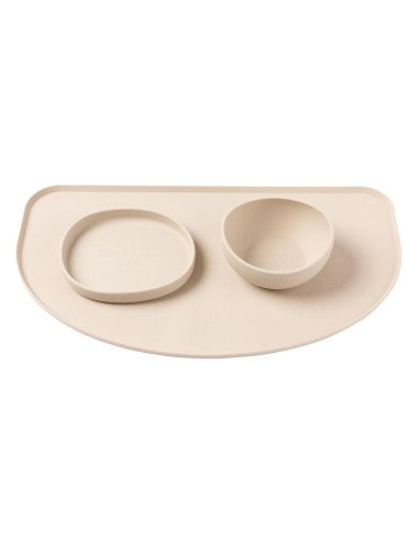 Tappetino per ciotole del cane in silicone FuzzYard Life Sandstone