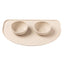 Tappetino per ciotole del cane in silicone FuzzYard Life Sandstone