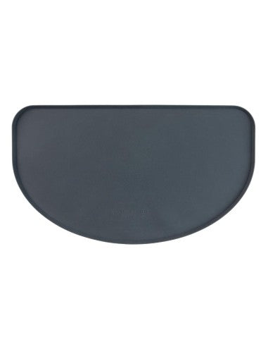 Tappetino per ciotole del cane in silicone FuzzYard Life Slate Grey