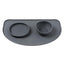 Tappetino per ciotole del cane in silicone FuzzYard Life Slate Grey