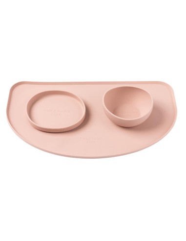 Tappetino per ciotole del cane in silicone FuzzYard Life Soft Blush