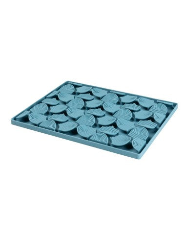 Tappetino leccabile per cani FuzzYard Life French Blue