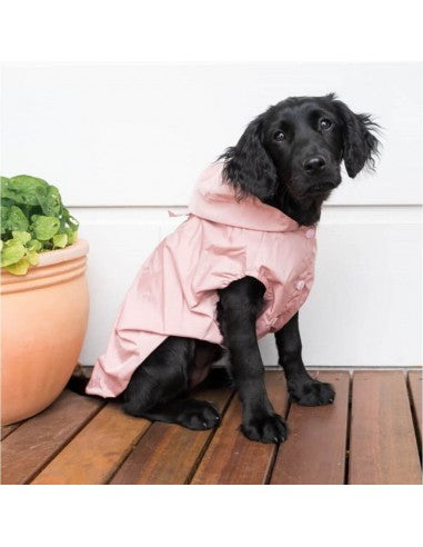 Impermeabile per cani FuzzYard Life Soft Blush