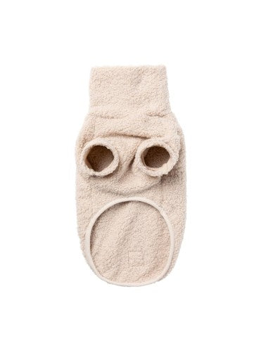 Maglione bouclé per cani FuzzYard Life Sandstone