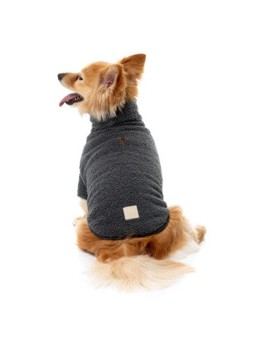 Maglione bouclé per cani FuzzYard Life Slate Grey