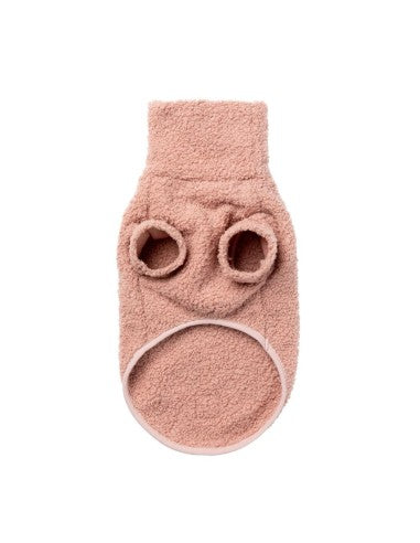 Maglione bouclé per cani FuzzYard Life Soft Blush
