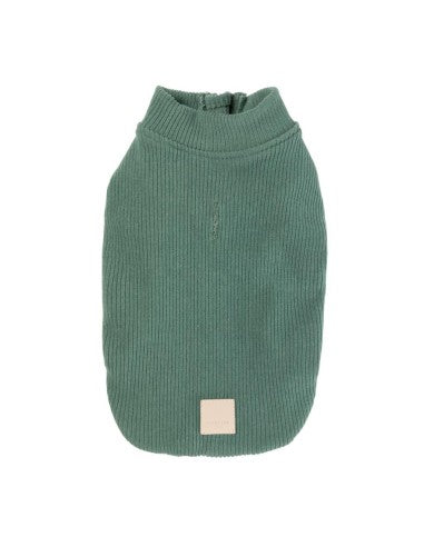 Maglione a coste per cani FuzzYard Life Myrtle Green
