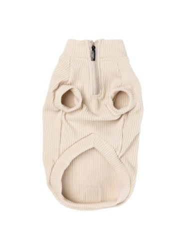 Maglione a coste per cani FuzzYard Life Sandstone