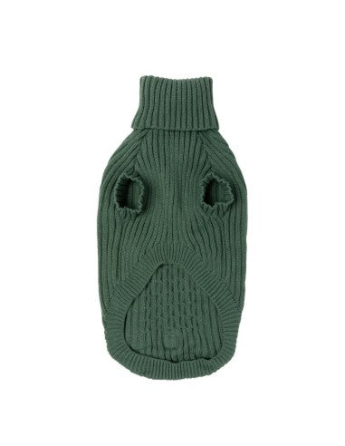Maglione in maglia per cani FuzzYard Life Myrtle Green (taglia 2)