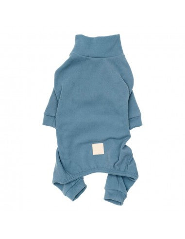 Pigiama morbido per cani FuzzYard Life French Blue