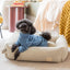 Pigiama morbido per cani FuzzYard Life French Blue