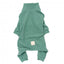 Pigiama morbido per cani FuzzYard Life Myrtle Green