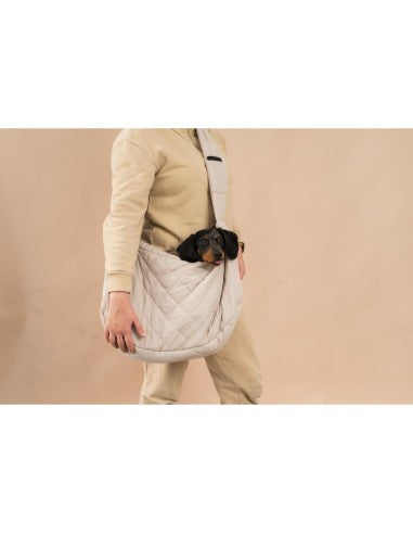 Borsa a tracolla per cani FuzzYard Life Slate Grey