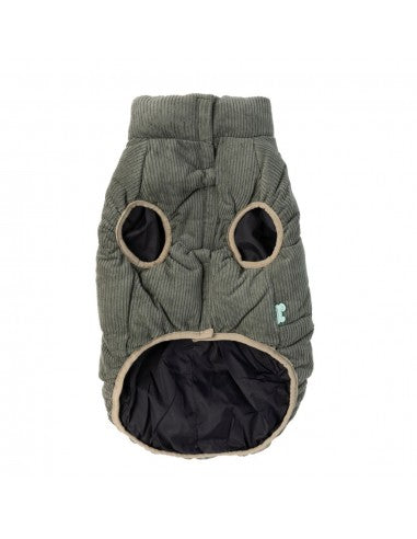 Cappottino imbottito per cani FuzzYard Mosman kaki taglia 6