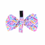 Papillon con velcro per cani FuzzYard Bubblegum Burst (taglia L)