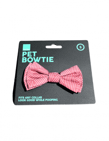 Papillon con velcro per cani FuzzYard Thornbury Brick Red (taglia S)