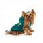 Felpa con cappuccio per cani FuzzYard The Homies, verde (taglia 1)