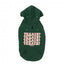 Felpa con cappuccio per cani FuzzYard Treats, verde (taglia 6)