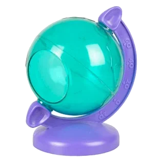 Pallina verde e viola per roditori