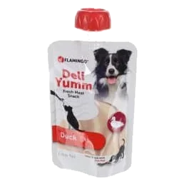 Snack liquido Deli Yumm Fresh Meat anatra per cani, 90 g