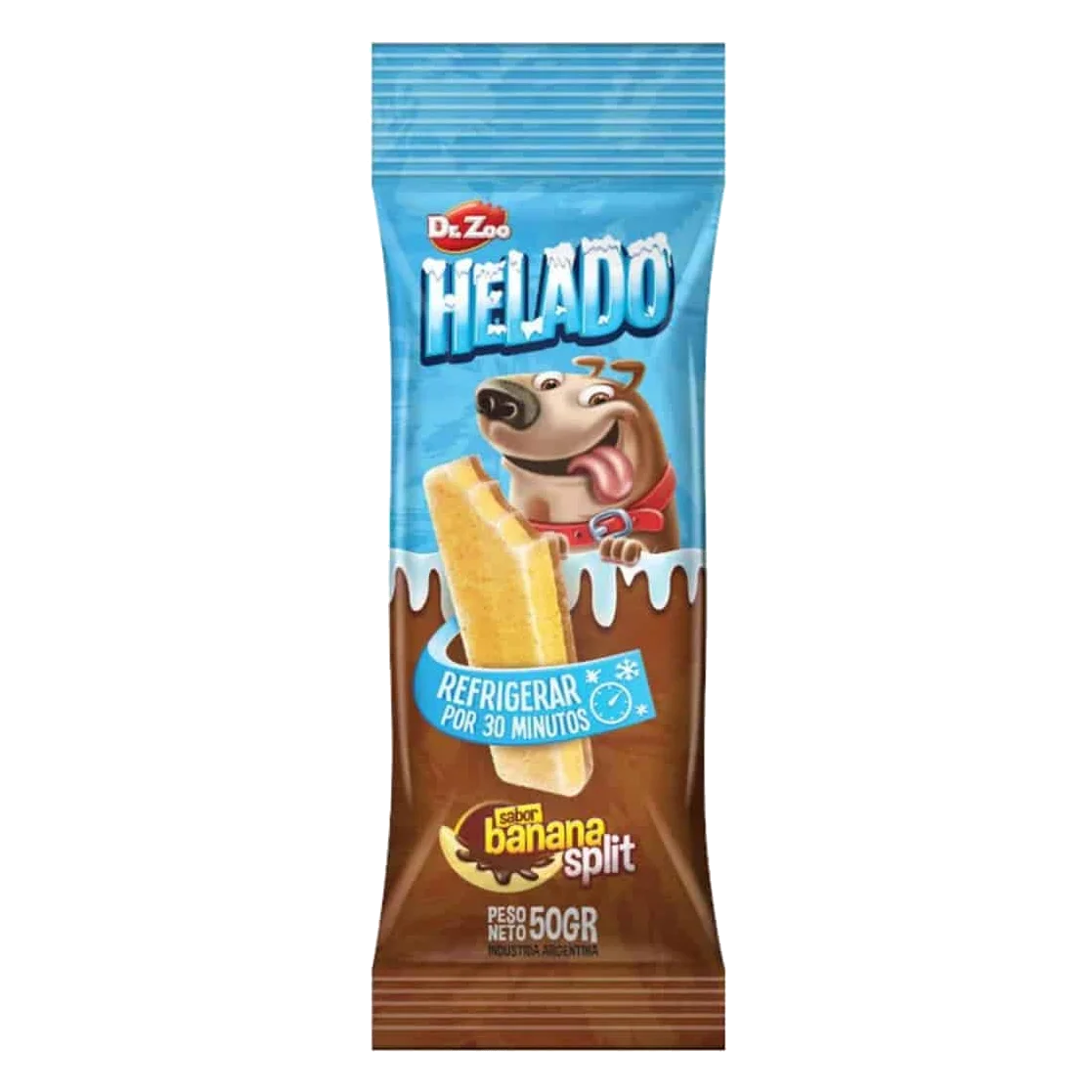 Gelato Doctor Zoo per cani: banana split, crema, Dubai o salsiccia e formaggio