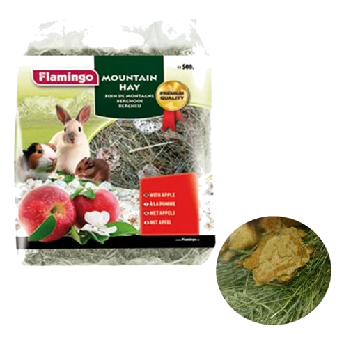 Fieno di montagna alla mela per roditori, 500 g