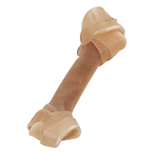 Osso annodato in pelle T7 per cani, 32 cm