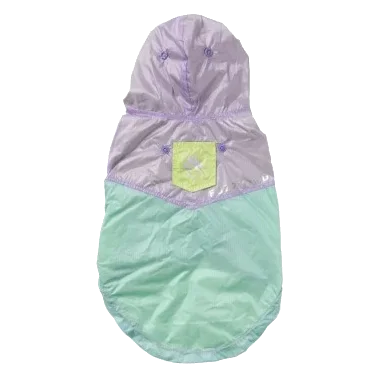 Impermeabile reversibile per cani FuzzYard Ormond viola e blu