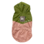 Impermeabile reversibile per cani FuzzYard Ormond verde oliva e rosa