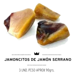 Snack naturali per cani prosciutto serrano, 90 g