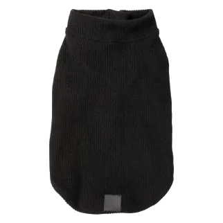 Maglione con zip per cani FuzzYard Cambridge nero