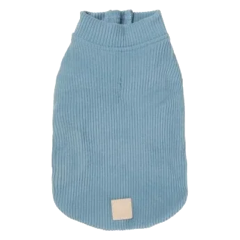 Maglione a coste per cani FuzzYard Life French Blue