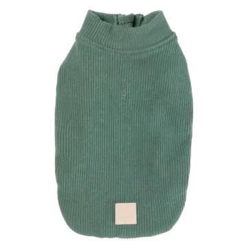 Maglione a coste per cani FuzzYard Life Myrtle Green