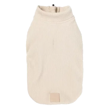 Maglione a coste per cani FuzzYard Life Sandstone