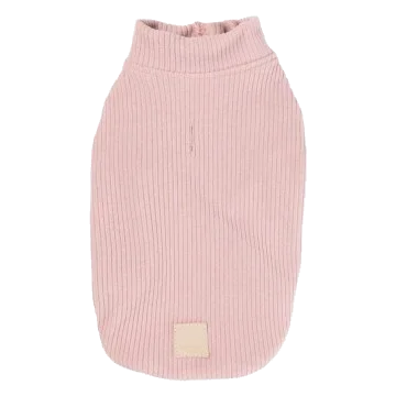 Maglione a coste per cani FuzzYard Life Soft Blush