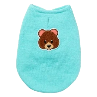 Maglioncino in maglia per cani FuzzYard FuzzBear aqua