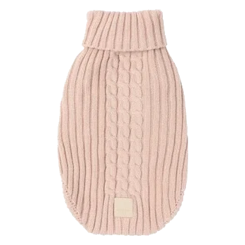 Maglione in maglia per cani FuzzYard Life Soft Blush