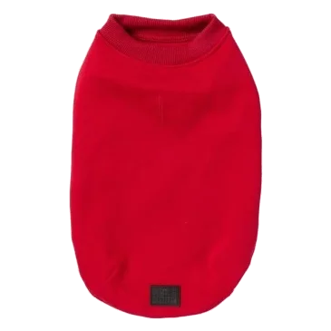 Maglione in cotone per cani FuzzYard Allday 25 rosso