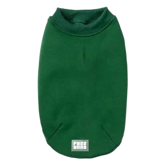 Maglione in cotone per cani FuzzYard Allday verde