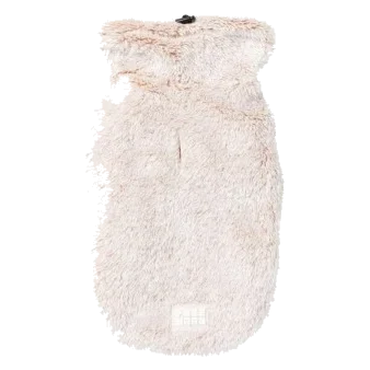 Maglione in peluche per cani FuzzYard Frosted Teddy latte