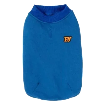 Maglione in cotone per cani FuzzYard The Woof blu