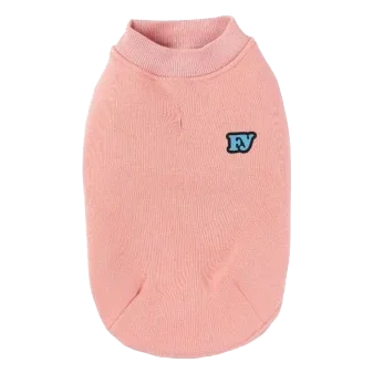 Maglione in cotone per cani FuzzYard The Woof rosa
