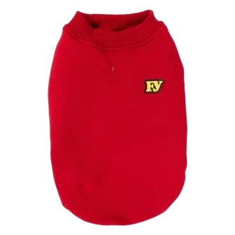 Maglione in cotone per cani FuzzYard The Woof rosso